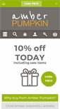 Mobile Screenshot of amberpumpkin.com
